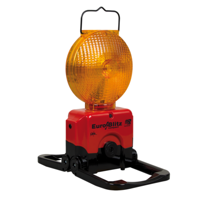 Euro-Blitz compact| LED | gelb | Batterie-Version